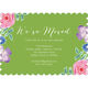 Green Vintage Flower Moving Announcements Image 5 of 6
